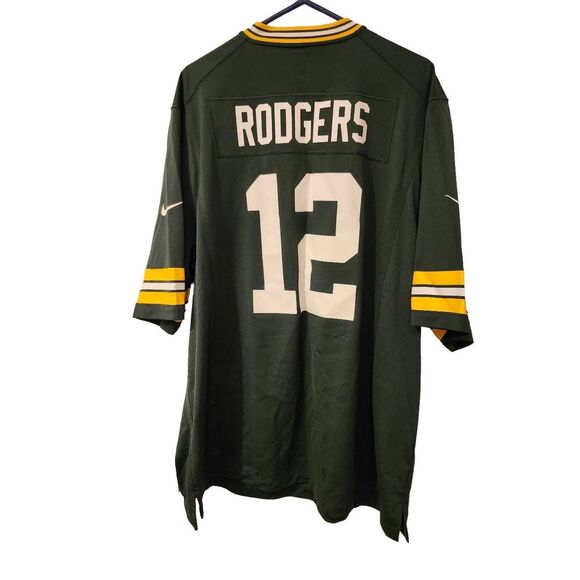 GREEN BAY PACKERS Aaron Rodgers  NFL Home Jersey 2X - Picture 2 of 4